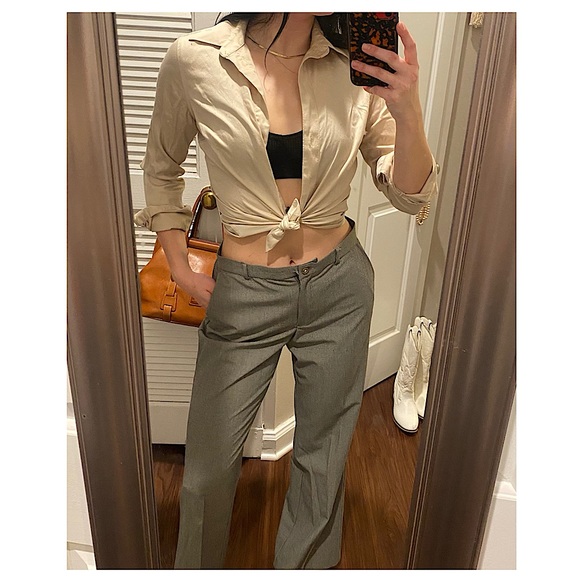 Vintage herringbone trouser - Picture 1 of 5